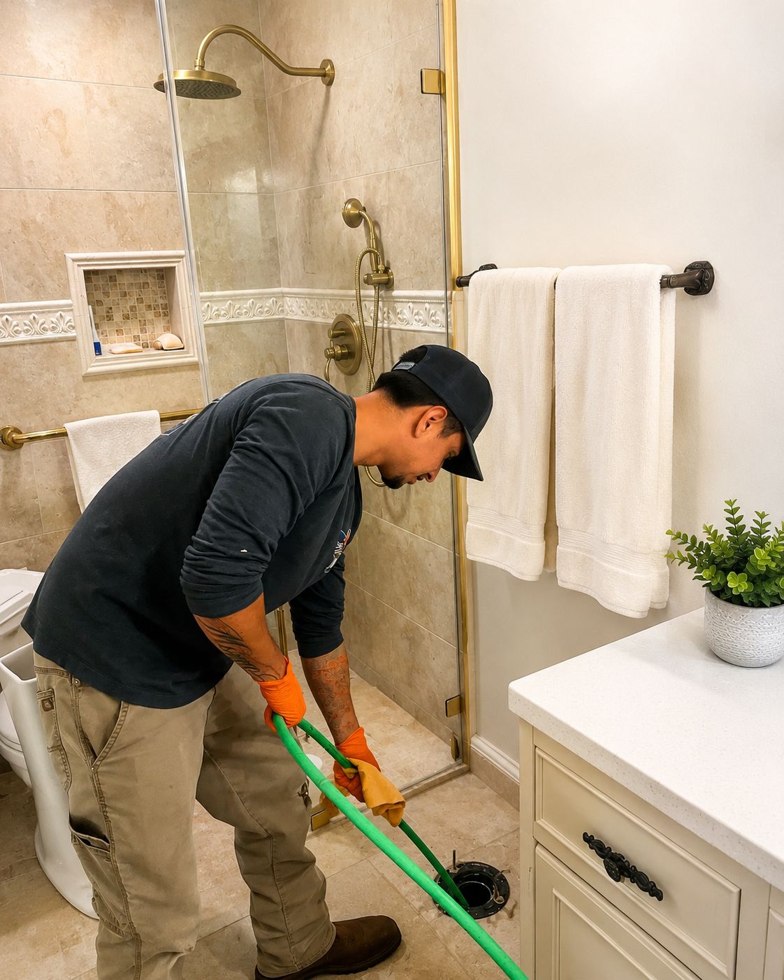 drain cleaning hyrdro jett
